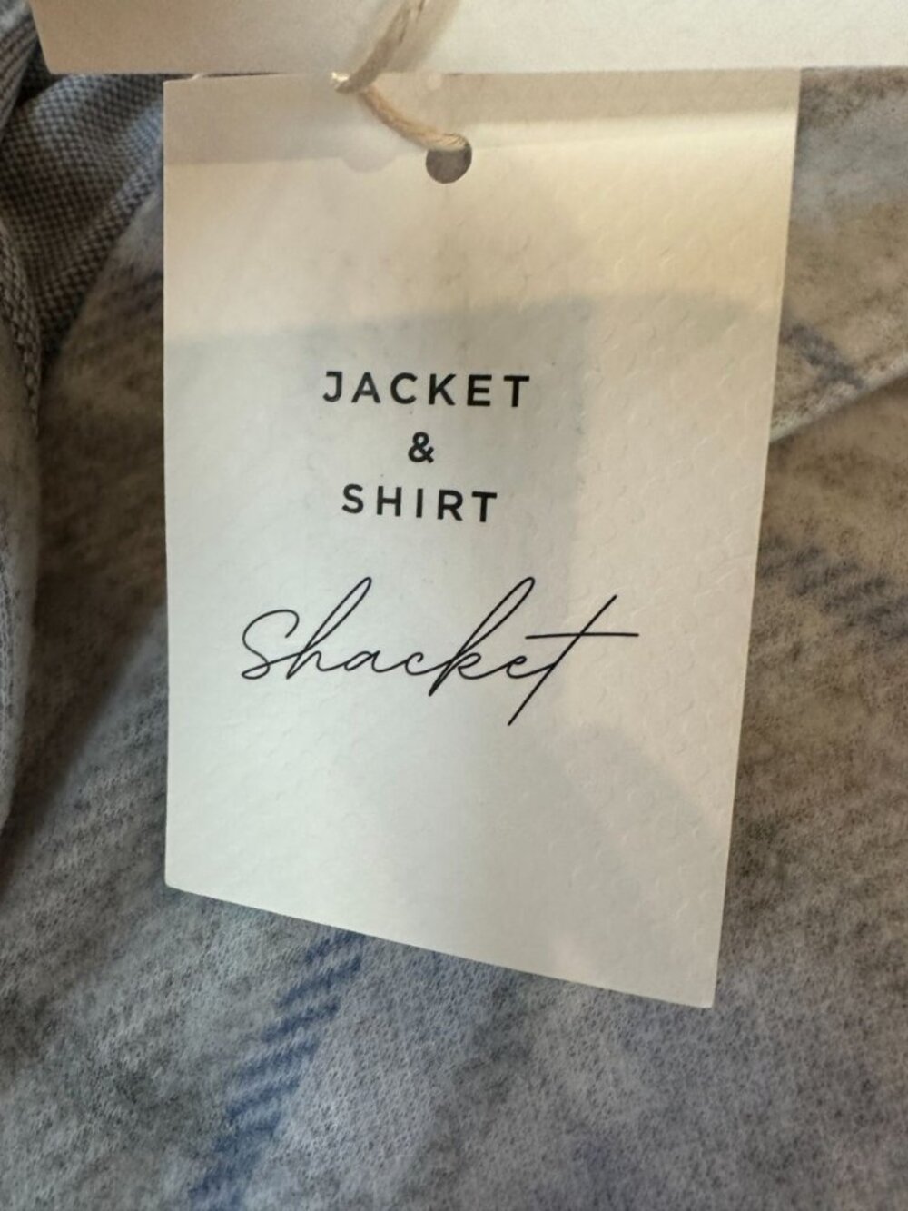 NWT BeachLunchLounge Sally Plaid Shacket Oversized Shirt Jacket S (Nordstrom) - Picture 6 of 11